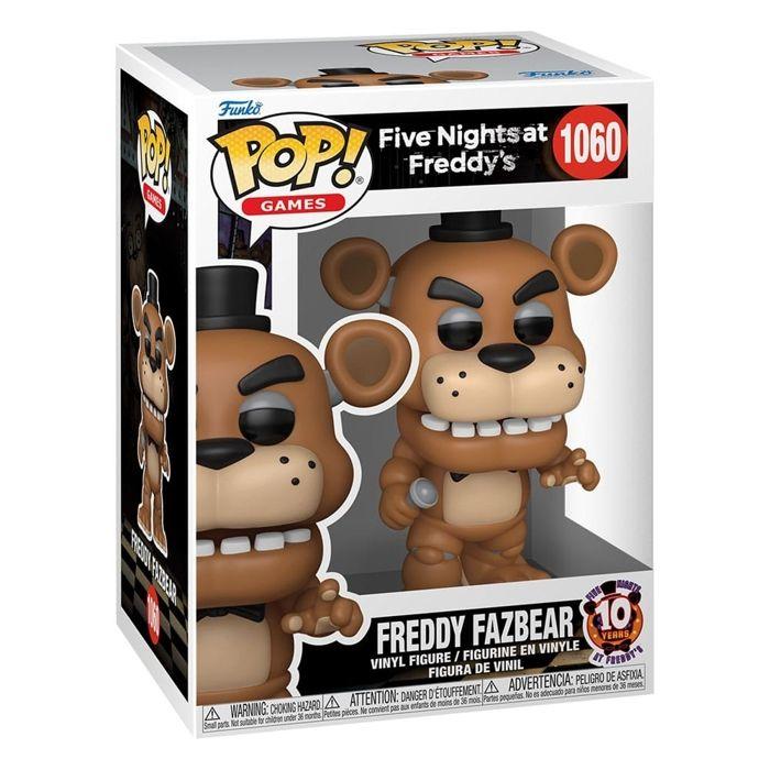 Figurine - Funko - Freddy Fazbear - 10cm - FNAF 10 ans - Collection Pop !