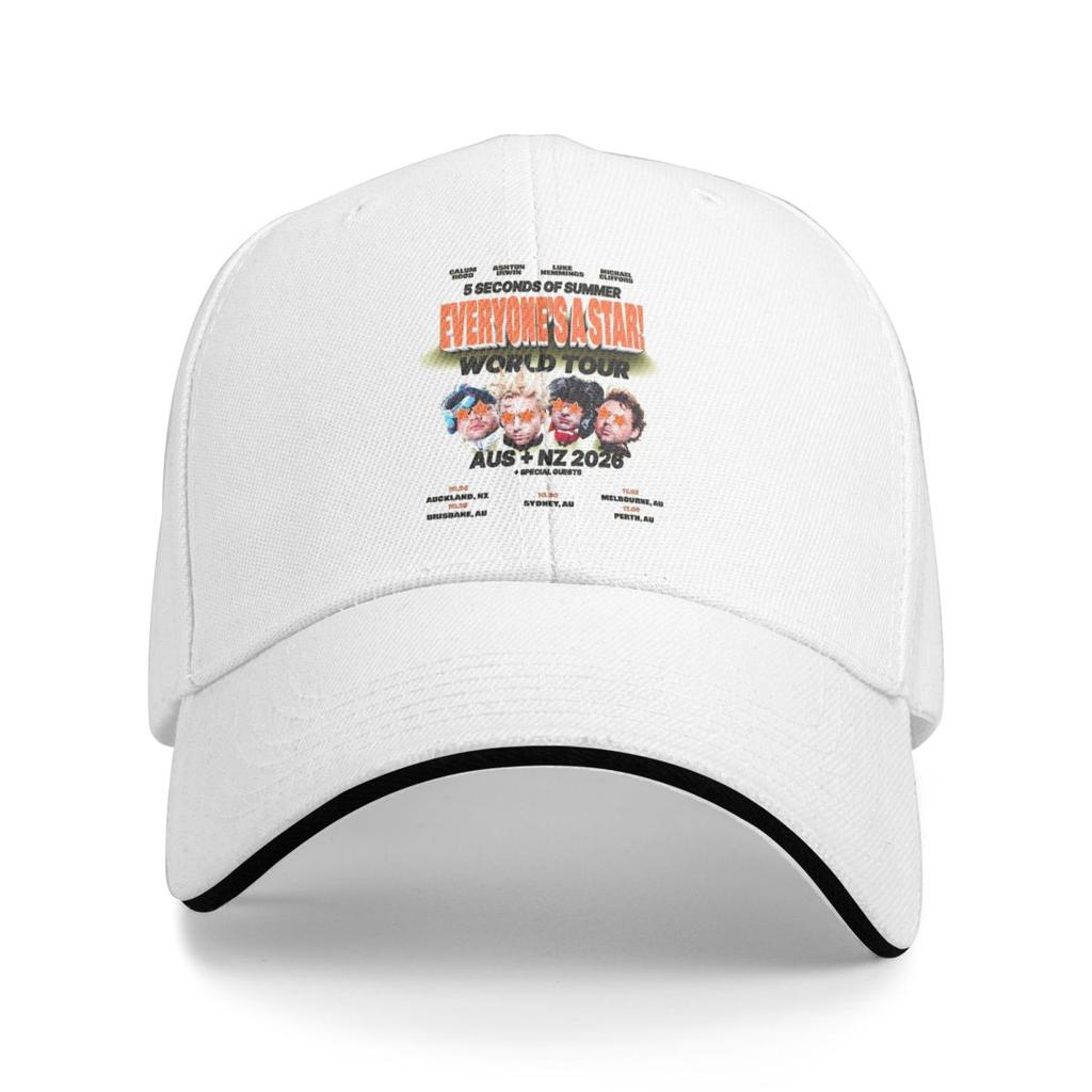 Baseball Caps EVERYONE'S A STAR 5 Seconds Of Summer Fans Gifts Graphic Men Women Outdoor Summer Hats