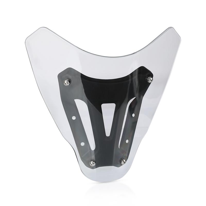 For YAMAHA MT07 FZ07 MT FZ 07 2021 2022 2023-24 Front Wind Deflector Windscreen Cover Guard Moto Windshield MT-07 With Bracket