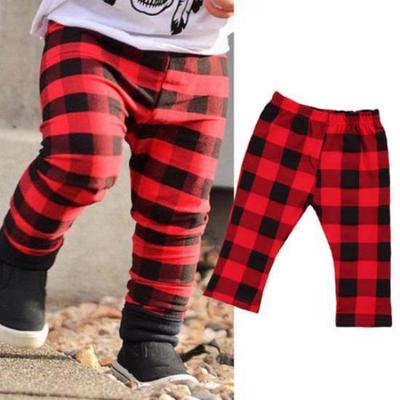 baby girl plaid leggings