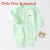 Baby Cotton Onepiece Romper With Bonefree Design For Newborns And Infants