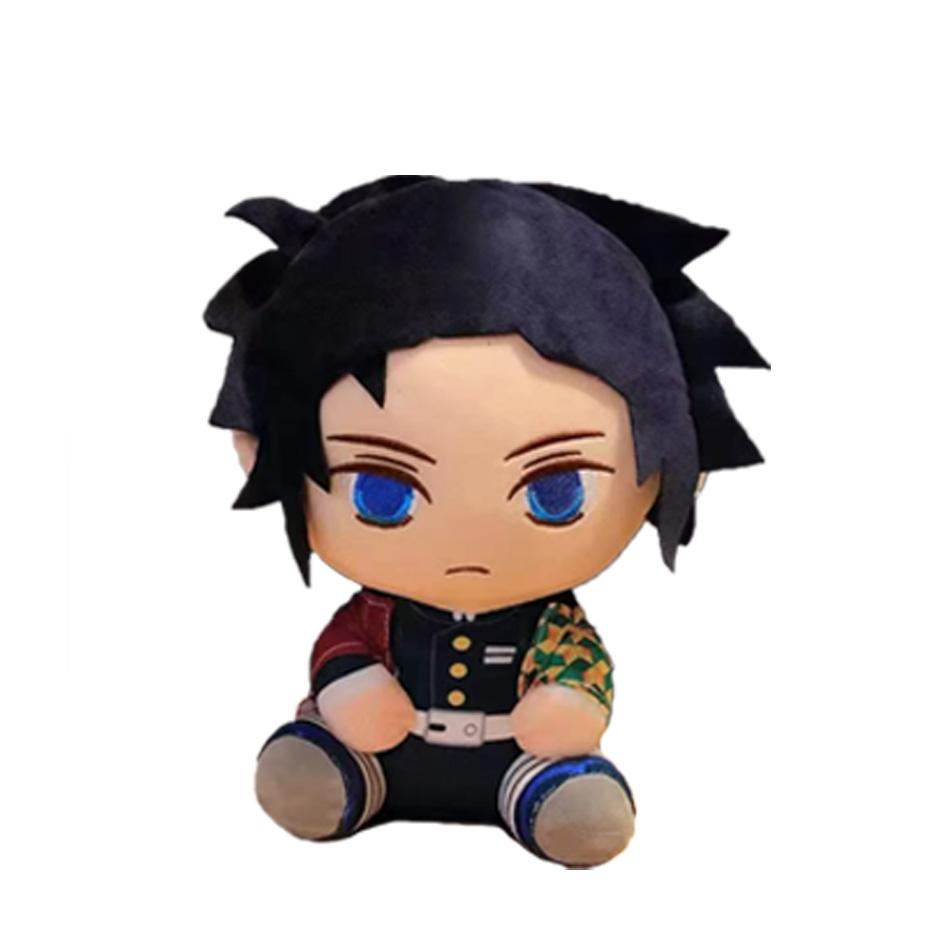 20cm Japon Demon Slayer Peluş Bebekler Sevimli Anime Kimetsu No Yaiba Kamado Tanjirou Nezuko Zenitsu Kyoujurou Oyuncaklar Çocuk Hediyeleri