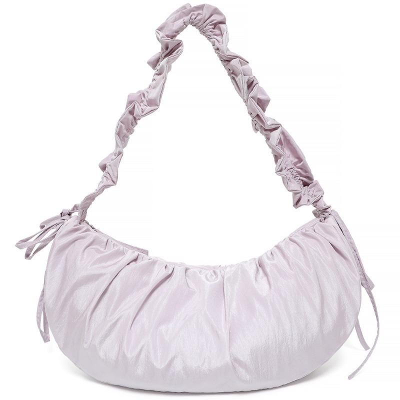 Pleated cloud bag summer new trendy girl shoulder bag commuter high sense fashion large capacity armpit bag