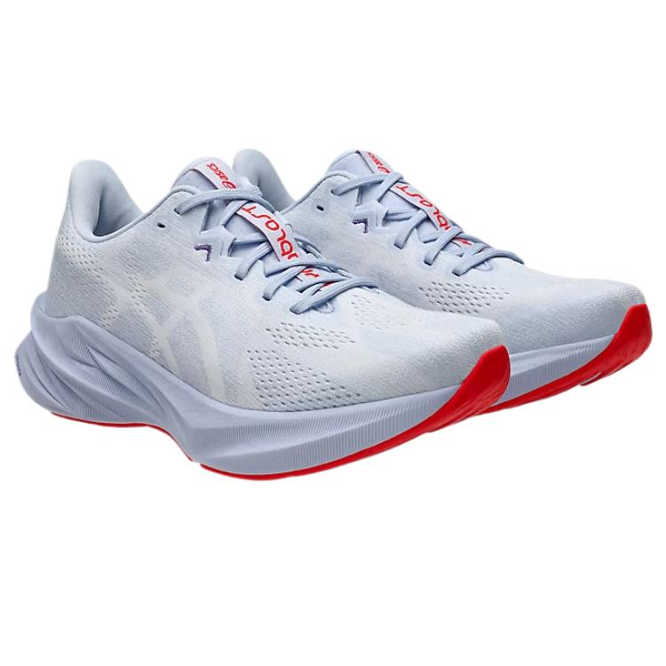 Asics Dynablast 5 Comfortable Fashion Trendy Minimalist Cushioning Low-Top Running Shoes Women sneaker Gray Blue 1012B776-401