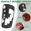 For Toyota Hilux 2015- Carbon Fiber Car Gear Shift Panel Cover Trim Car Styling Car Interior-M53K
