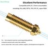 3D Printer Accessories Elegoo Nozzle Brass Hard Steel Nozzle 0.2-1.0mm For Neptune 4 Plus Max