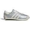Adidas Originals Country 2 Fashion Versatile Y2K Retro Running Shoes Non-Slip Durable Low-Top Sneakers Unisex Sneakers Silver JH5599