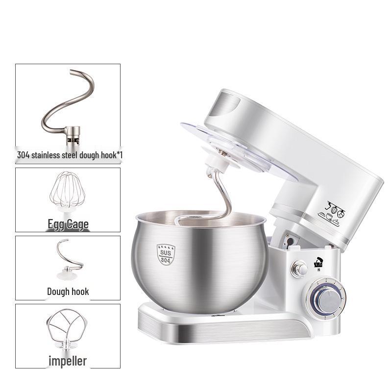 Konka ZuanChu Multifunctional Stand Mixer: Automatic 5L Egg Beater & Kneading Machine for Home Chefs