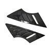 For KIA K3 Forte Cerato 2013 2014-2018 ABS Plastic Front Window Quarter Louver Cover Side Vent Trim Car Adhesive Accessories