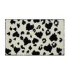 Non-Slip Water-Absorbent Flocked Bathroom Mat & Foot Pad for Entrance