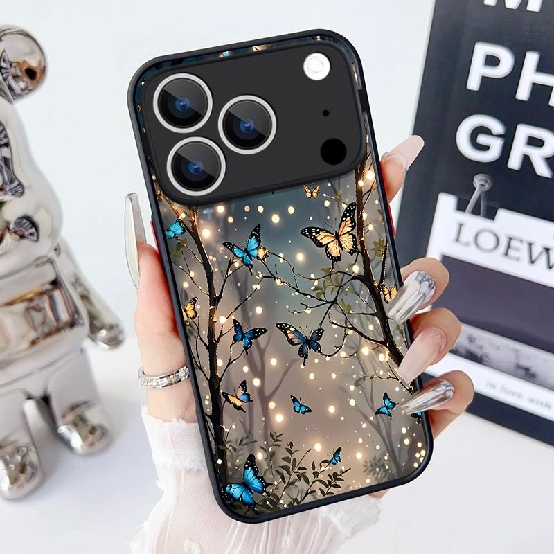 Magnetic For Magsafe Case For iPhone 17 Pro Max Fantasy Butterfly Garden Cover For iPhone 16 Pro Max Funda iPhone 15 14 13 12 11 16E Air