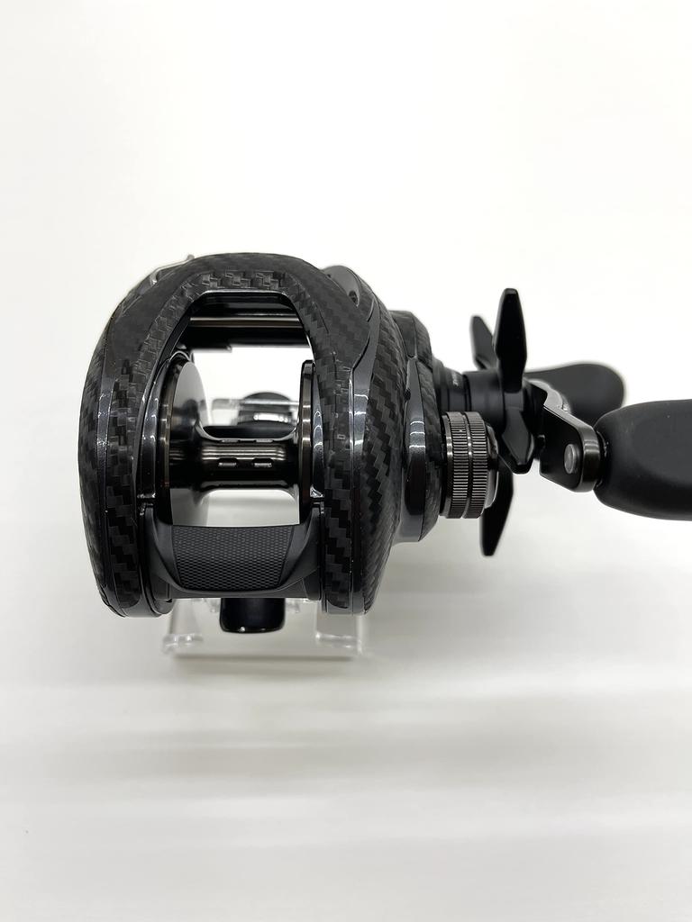 CUSTOM YOROI Custom Decal for 21 Tatula 300TW and 23 Saltist Scratch Baitcasting Reel Customization SEAT.JP TW300, Protection, (Black, Right-Handed)