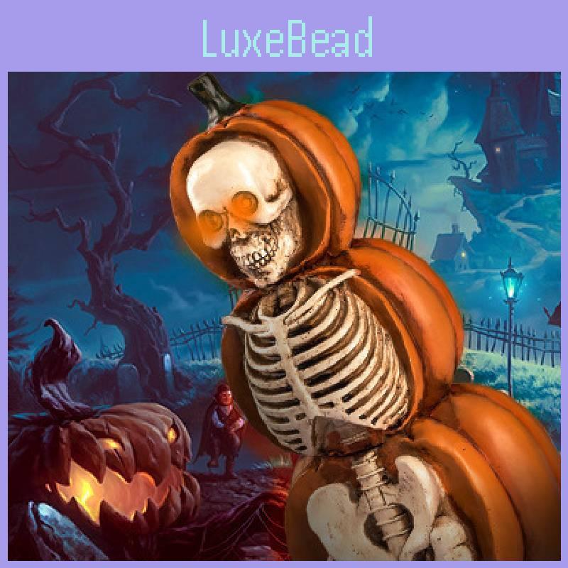 Ornament Halloween Pumpkin Luminous Creative Decoration Ancient Atmosphere Gift