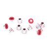 100Pcs 3Mm Scrapbook Eyelet Random Mixed Color Metal Eyelets For Diy Clothes