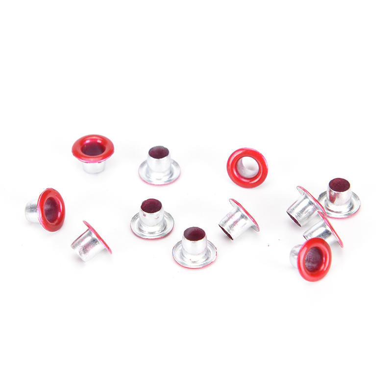 100Pcs 3Mm Scrapbook Eyelet Random Mixed Color Metal Eyelets For Diy Clothes