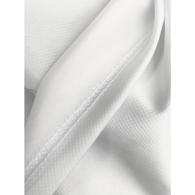 European Sizes Men's Round Neck Short Sleeve T-Shirt with Weightlifting Print, Fashionable Street Style Breathable Tee