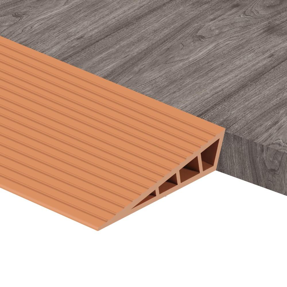 Carpet To Tile Rise Threshold Ramps 60cm Soft Wheelchairs Ramps Cuttable Waterproof Floor Transition Strip Wood/Tile Floor