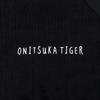 ONITSUKA TIGER Embroidered Crew Neck Long Sleeve Sweatshirt Men Sweatshirt Black 2183B182-001