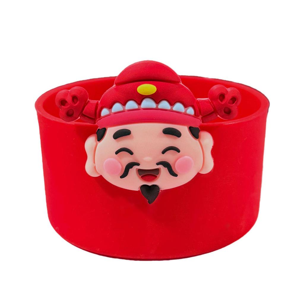 Silicone Non-Slip Heat Insulation Cup Sleeve for Outdoor Sports