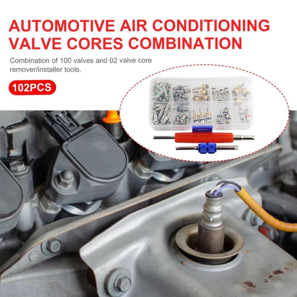Auto Accessories Automotive Air Conditioning 102Pcs/box HVAC Valves Kit HVAC Systems