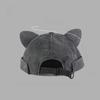 Cute Cat Ear Hat Unisex Cotton Sun Protection Cap With No Brim For Summer And Spring