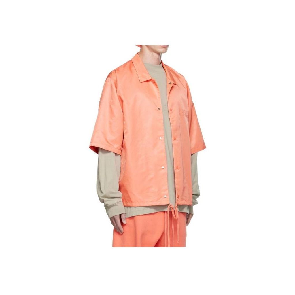 Fear of God Essentials FW22 Nylon Shirt Coral Men FOG-FW22-34