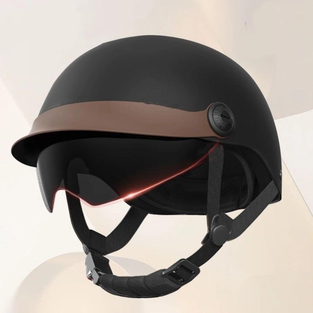 Ultra Light Electric Bicycle Helmet Fall Prevention Sunscreen Motorcycle Half Helmet Breathable Safety Helmets Electric Bicycle