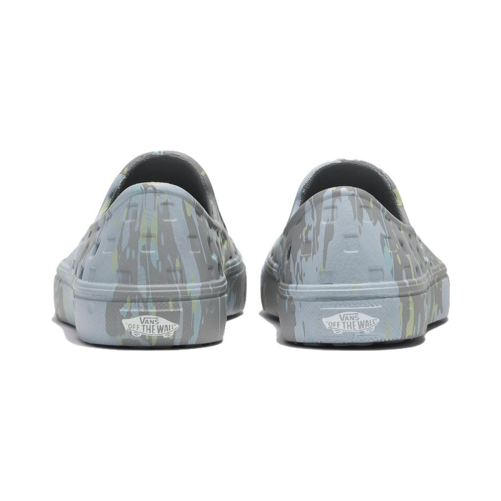 Vans Slip-On Casual Comfortable Durable Breathable Kids Sandals Kids Sandals Gray Blue VN0A4UVILLL