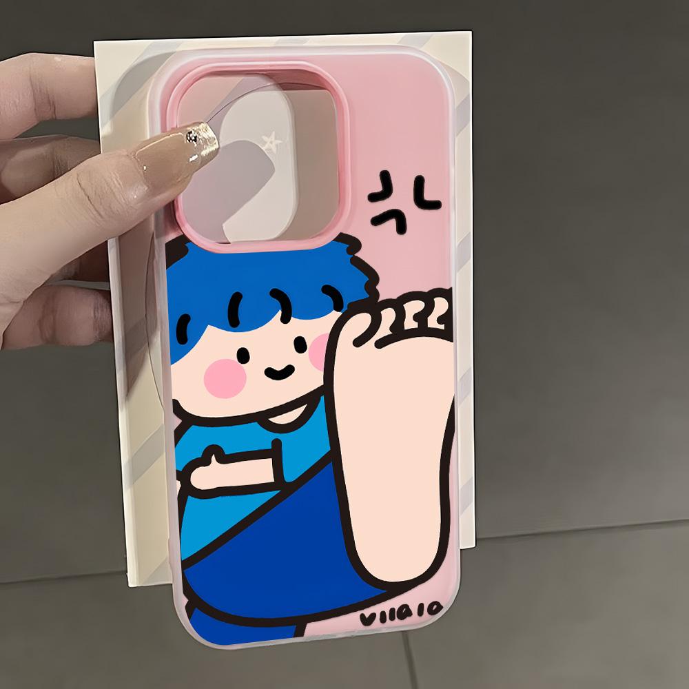 Painted Phone Case for iPhone 15 11 13 14 for 15 16 Pro Max 12 13 16 Pro Cute Fasion Funny Lanyard Phone Case Latest Top Selling Recommendations