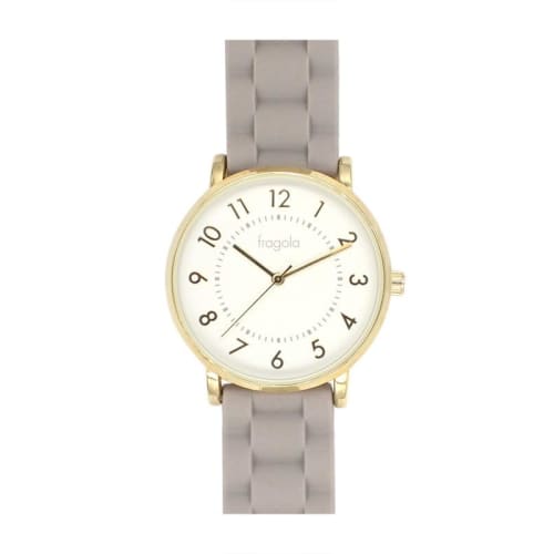 Follow Fragola Rubber Band Watch N05222A-1 GY Women's Gray