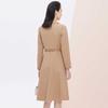 JESSIE Elegant Commuter Belted Shirt Dress
