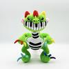 Peluche Poppy Playtime Pianosaurus con Tessuto a Pelo Corto per Decorazione Stanza dei Giochi dei Bambini