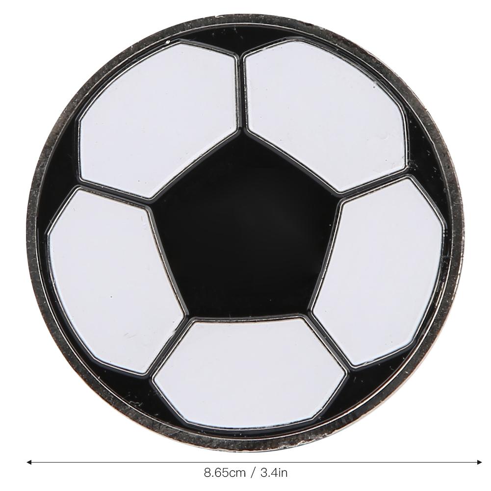 3pcs Portable Football Training Match Referee Flip Coin Soccer Pick Side Toss Coin Tool