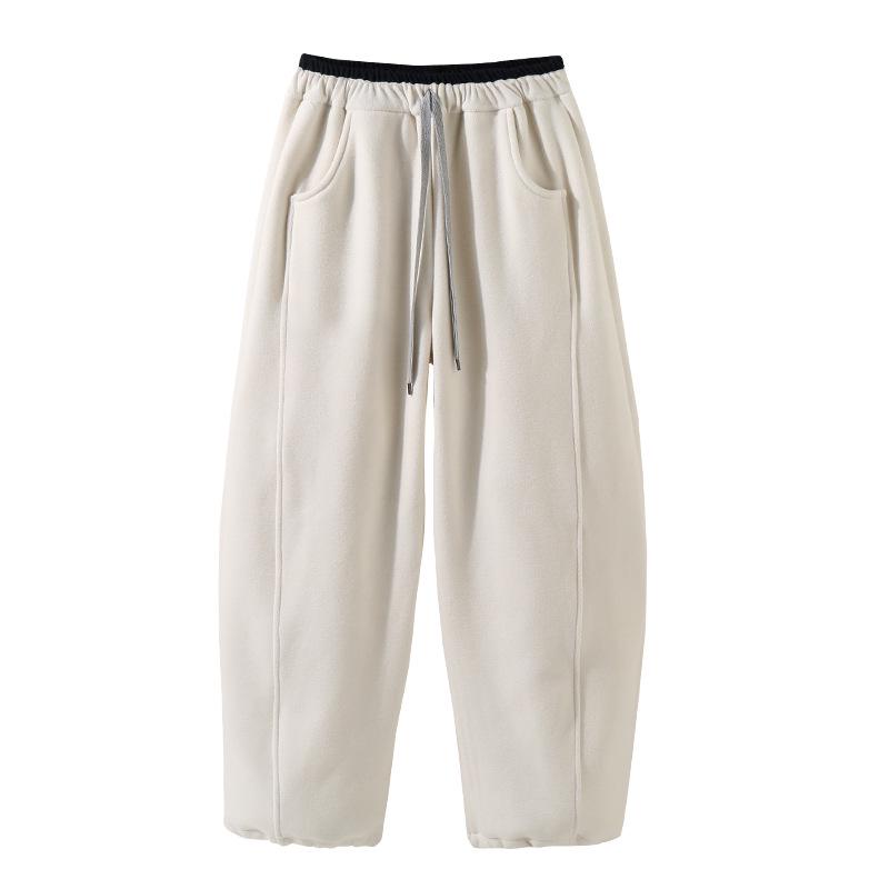 Girls' 2025 Fleece Scimitar Pants: Stylish and Casual Autumn/Winter Sweatpants for Big Kids