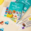 80 Farben Set Acrylfarbe Kunstmarker Stift Felsmalerei für Kinder Graffiti Stein Keramik Glas Holz DIY Bastelarbeiten Kunstbedarf