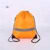 Pack Drawstring Backpack Bag with Reflective Strip String Backpack Cinch Sacks Bag Bulk for School Yoga Sport Gym Traveling