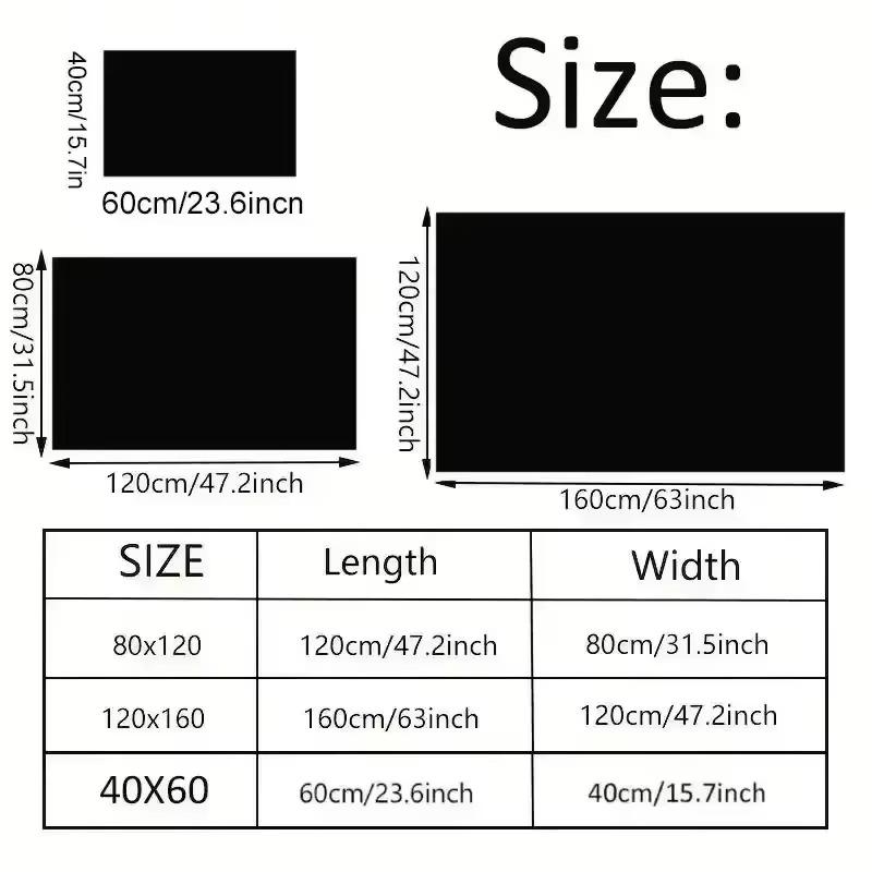 Black and White Area Carpet Living Room Bedroom Dining Table Home Office Mat Aztec Tribal Moroccan Non-Slip Large Washable Rug