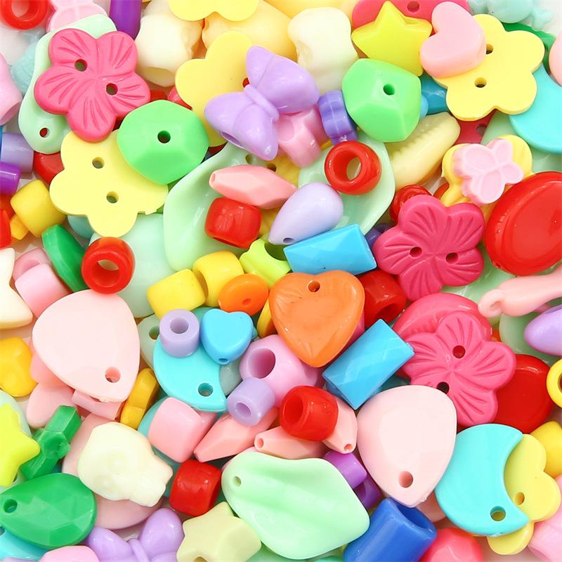 

Винтажный барочный акриловый бисер Набор для создания ожерелья своими руками - Аксессуары для подвески из бисера ручной работы Mixed Random 30g/pack