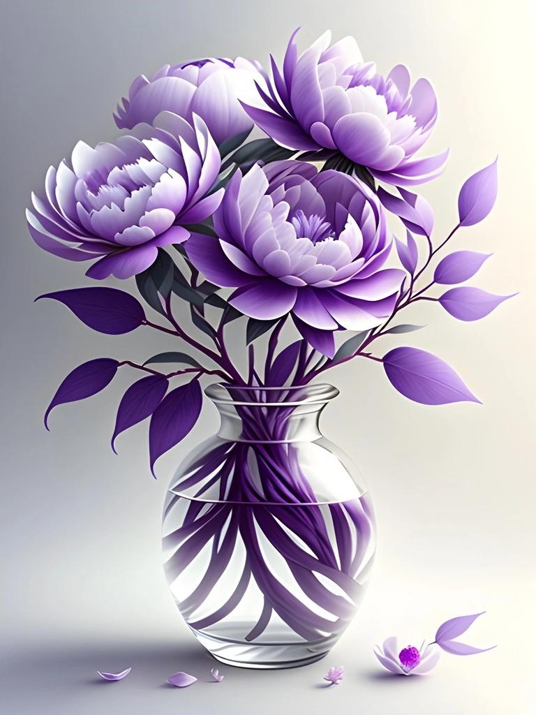 Diamant-Malerei Pfingstrose Blume voller Platz Runde Kamelie Mosaik Vase Bild Strass Stickerei Dekor für Zuhause