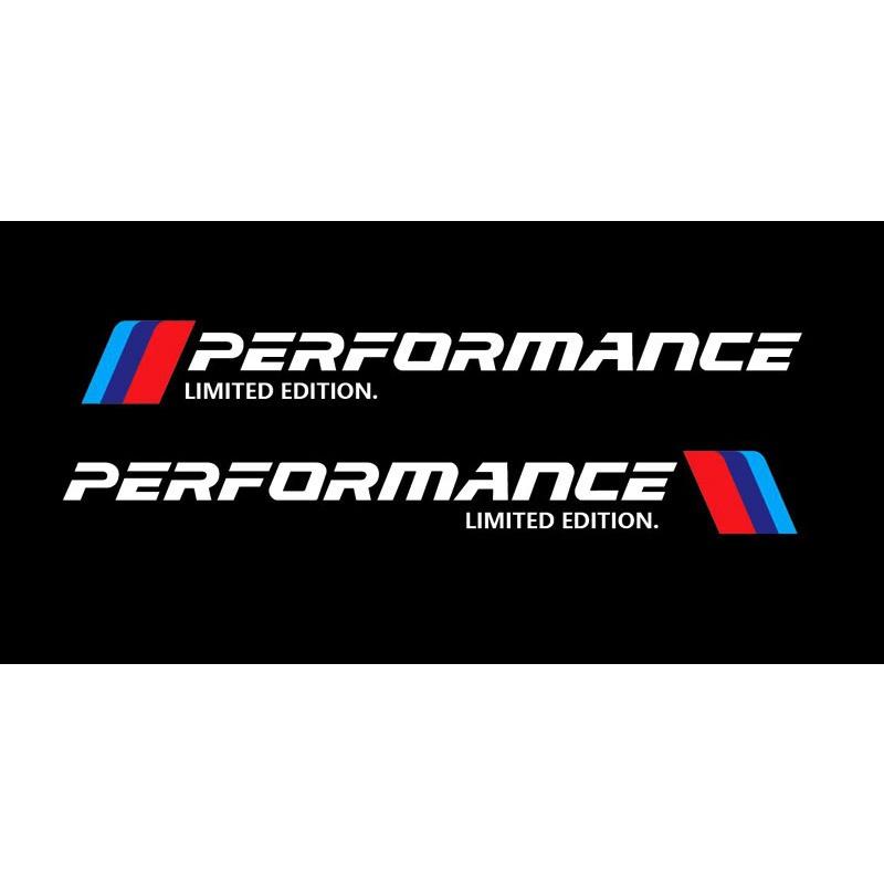 2 Stück Mperformance Auto Karosserie Aufkleber Für BMW E30 E36 E39 E46 E60 E61 E64 E70 E71 E85 E87 E90 E83 F10 F20 F30 E80 M3 M5