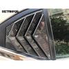 For Nissan Sentra Bluebird Sylphy -2024 2025 Carbon Fiber Rear Side Window Shutter Spoiler Louver Air Vent Cover Accessories