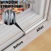 10M/6M Window Sealing Strip Self-adhesive Acoustic Foam Sealing Strip Sound Insulation Door Seam Light Blocking Sealing Strip