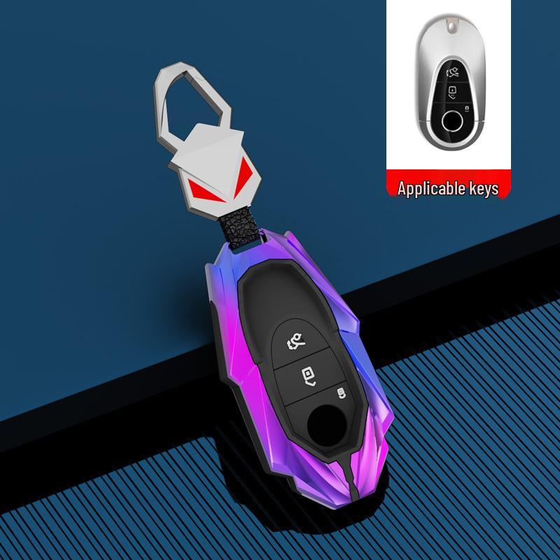 Compatible Mercedes-Benz Key Case for New C-Class, S-Class, Maybach C200L, C260L, S400L, and S450L.
