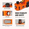 5 Ton Electric Hydraulic Car Jack with Built-in Pump and LED Light, Portable for SUV Truck Tire Change