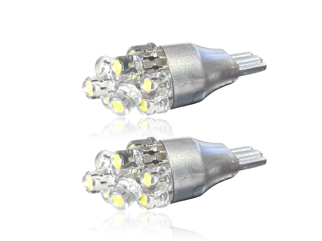 Aya LED Workshop Prius 50 Compatible Back Lamp, Nichia LED T16, Set of 2,