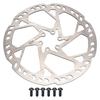 Stainless Steels Bicycles Disc Brake Rotor with Screws 140/160/180/203/220mm Bike Brakes Rotor Adapter Easy To Install