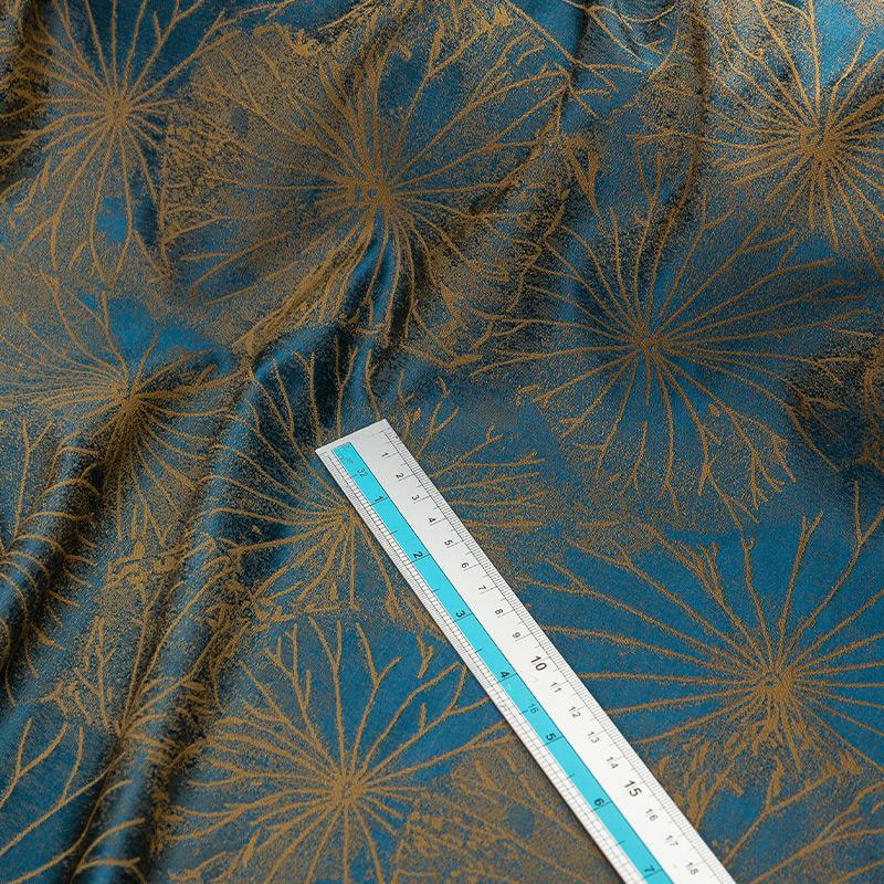 

Парчовая ткань в античном стиле с узором из листьев лотоса для самостоятельного изготовления монгольского тибетского халата в стиле Тан, дорожки для чая в стиле ханьфу 50cm