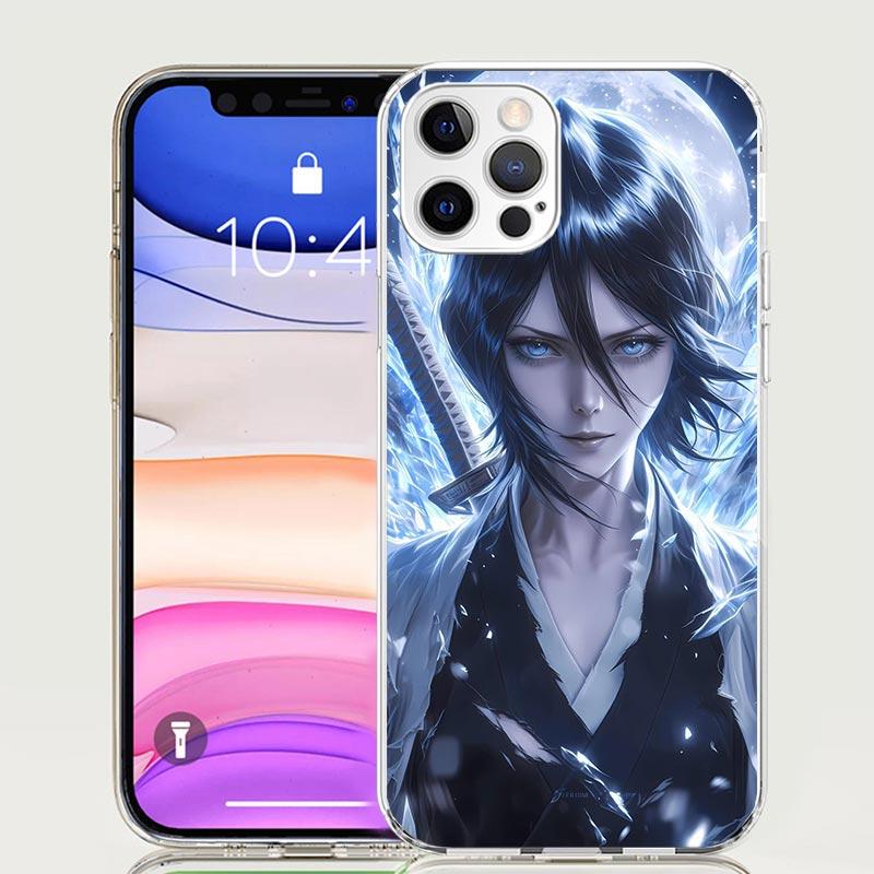 Bleach Kuchiki Rukia Phone Case For iPhone 17 Air 16 15 Plus 11 14 Pro Max 13 Mini 12 7 8 + SE Pattern Art Customized Cover 17 A