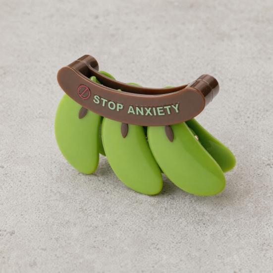 3Pcs Banana Shape Magnetic Bag Clip, Kitchen Sealing Clamp for Chip Snack Bags, Refrigerator Magnet Closer