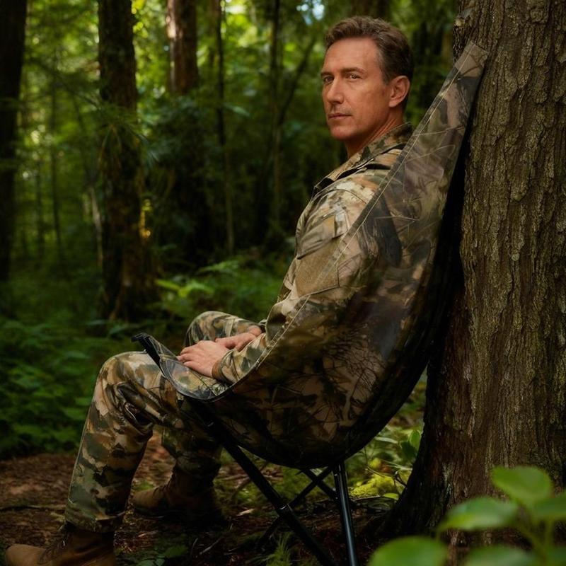 Tarnfarben Campingstuhl Jagd Hängematte Sitz Jagd Hängemattenstuhl Tragbar Und Leichtgewichtiger Campinghocker Auf Baum